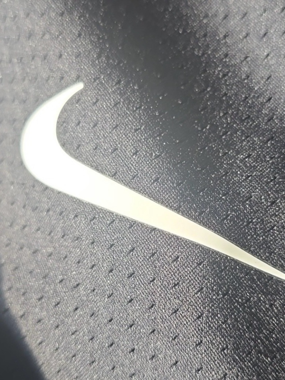 Nike Black Tank Top with White Swoosh Logo - Picture 6 of 9